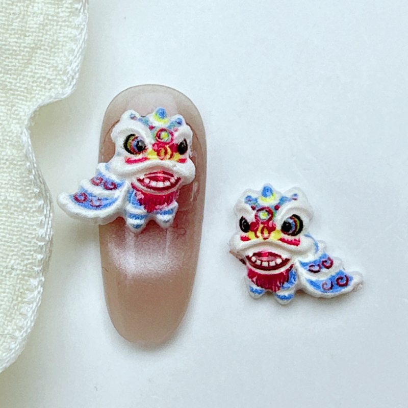 Декорации за нокти — смола, карикатурен модел, Sugar Heart артикул, Принцес серия, Little Fresh стил