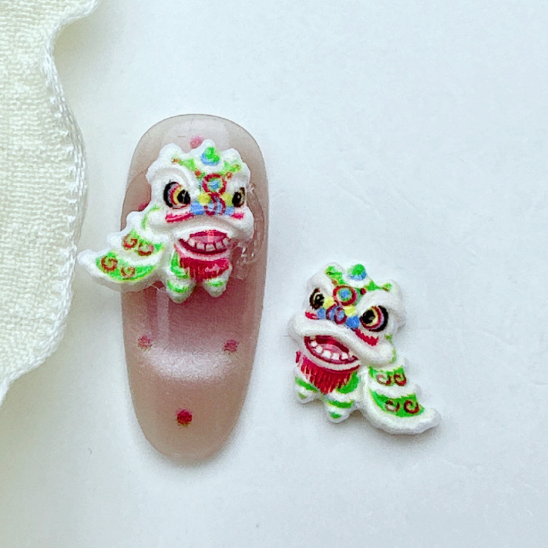 Декорации за нокти — смола, карикатурен модел, Sugar Heart артикул, Принцес серия, Little Fresh стил