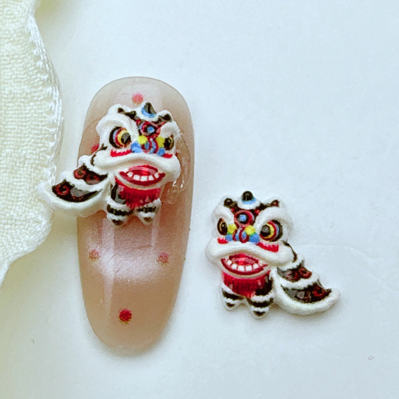 Декорации за нокти — смола, карикатурен модел, Sugar Heart артикул, Принцес серия, Little Fresh стил