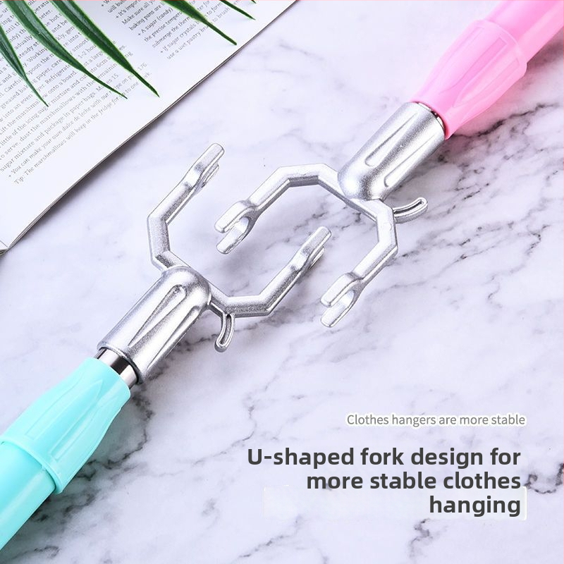 Kibővíthető rozsdamentes acél ruhaszárító rúd erkélyre, modern minimalista dizájn, Anlin