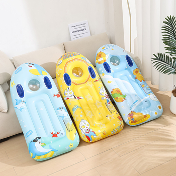 Dječja debela daska za surfanje s ručkom – PVC plivajuća daska za vodu, povećana