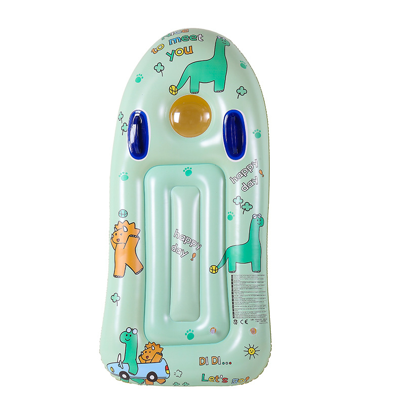 Dječja debela daska za surfanje s ručkom – PVC plivajuća daska za vodu, povećana