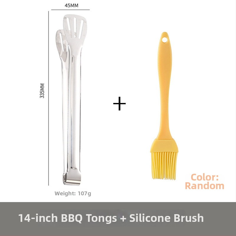 Élelmiszerfogó, 304 rozsdamentes acél, magas hőmérséklet-ellenállás, korrózióálló, égés elleni védelem