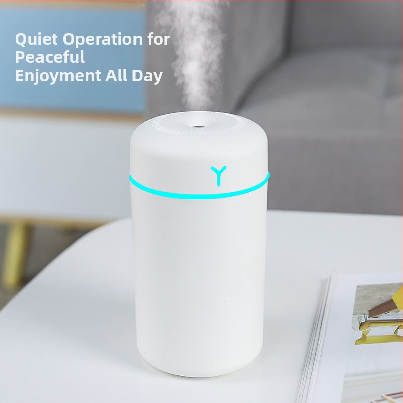 Inteligentný zvlhčovač do domácnosti a kancelárie, tichý chod, nádrž 0,5–1 L, 3 a viac výstupov hmly, konštantná vlhkosť, napájanie batériou (do miestností do 10 m2)