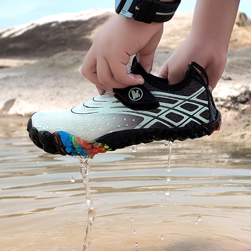 Παιδικά Παπούτσια για Διαδρομές σε Ποτάμι – Δροσερή Δίκτυο Εσωτερικά, Άνω μέρος από Λύκρα Ελαστικό, Χαμηλός Σχεδιασμός, Εξωτερική Σόλα από Φυσικό Καουτσούκ, Μεσαία Σόλα από Καουτσούκ