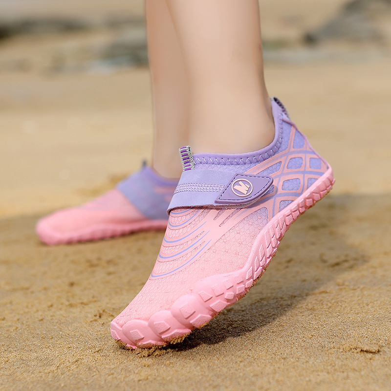 Παιδικά Παπούτσια για Διαδρομές σε Ποτάμι – Δροσερή Δίκτυο Εσωτερικά, Άνω μέρος από Λύκρα Ελαστικό, Χαμηλός Σχεδιασμός, Εξωτερική Σόλα από Φυσικό Καουτσούκ, Μεσαία Σόλα από Καουτσούκ