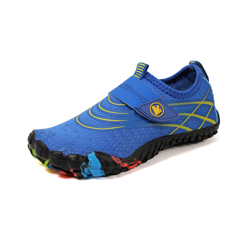 Παιδικά Παπούτσια για Διαδρομές σε Ποτάμι – Δροσερή Δίκτυο Εσωτερικά, Άνω μέρος από Λύκρα Ελαστικό, Χαμηλός Σχεδιασμός, Εξωτερική Σόλα από Φυσικό Καουτσούκ, Μεσαία Σόλα από Καουτσούκ