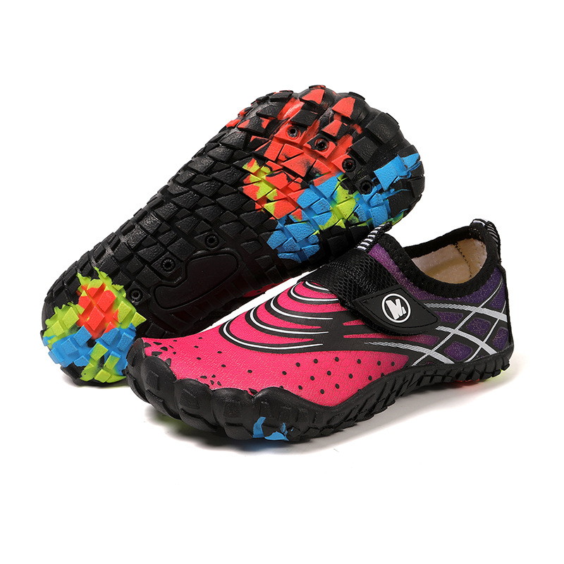 Παιδικά Παπούτσια για Διαδρομές σε Ποτάμι – Δροσερή Δίκτυο Εσωτερικά, Άνω μέρος από Λύκρα Ελαστικό, Χαμηλός Σχεδιασμός, Εξωτερική Σόλα από Φυσικό Καουτσούκ, Μεσαία Σόλα από Καουτσούκ