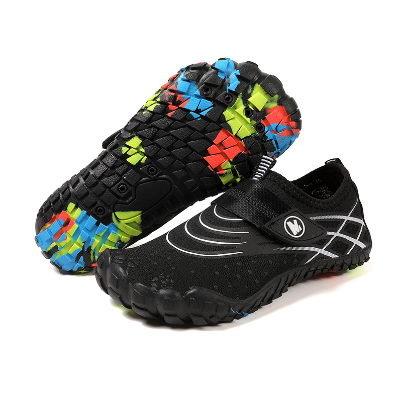 Παιδικά Παπούτσια για Διαδρομές σε Ποτάμι – Δροσερή Δίκτυο Εσωτερικά, Άνω μέρος από Λύκρα Ελαστικό, Χαμηλός Σχεδιασμός, Εξωτερική Σόλα από Φυσικό Καουτσούκ, Μεσαία Σόλα από Καουτσούκ