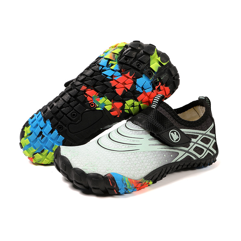 Παιδικά Παπούτσια για Διαδρομές σε Ποτάμι – Δροσερή Δίκτυο Εσωτερικά, Άνω μέρος από Λύκρα Ελαστικό, Χαμηλός Σχεδιασμός, Εξωτερική Σόλα από Φυσικό Καουτσούκ, Μεσαία Σόλα από Καουτσούκ