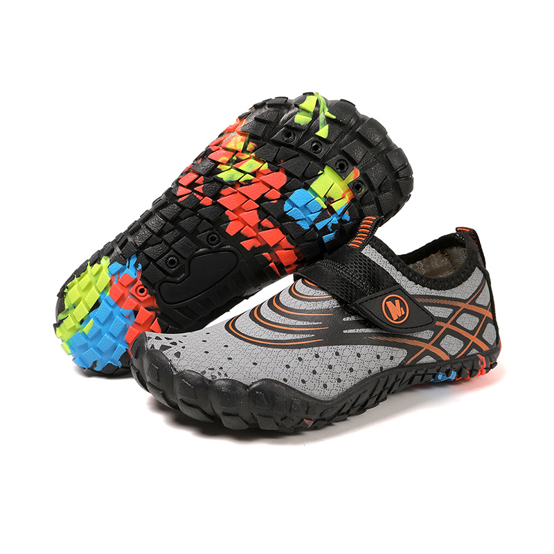 Παιδικά Παπούτσια για Διαδρομές σε Ποτάμι – Δροσερή Δίκτυο Εσωτερικά, Άνω μέρος από Λύκρα Ελαστικό, Χαμηλός Σχεδιασμός, Εξωτερική Σόλα από Φυσικό Καουτσούκ, Μεσαία Σόλα από Καουτσούκ