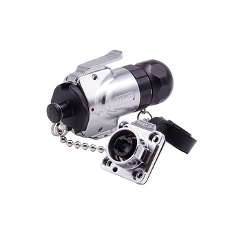 MPO vodootporni spojnik za optičko vlakno, 2–24 jezgre, Izolacijski materijal: PBT/cinkova legura