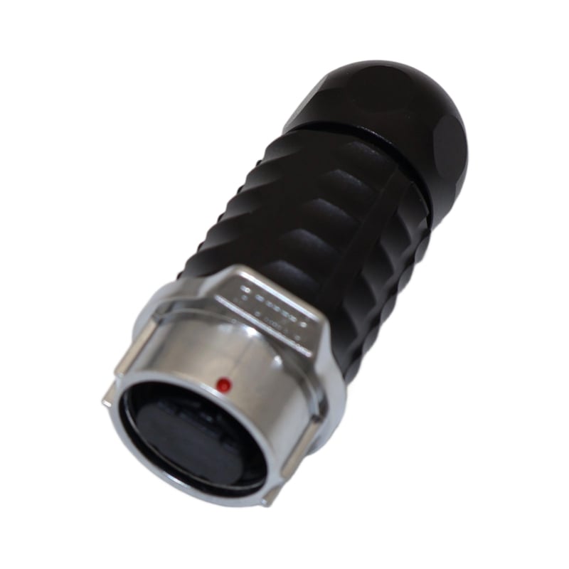 MPO vodootporni spojnik za optičko vlakno, 2–24 jezgre, Izolacijski materijal: PBT/cinkova legura