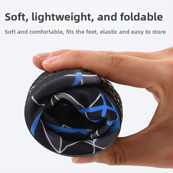 Ανδρικά παπούτσια παραλίας για νερό – κατάλληλα για βάδισμα σε νερό και snorkeling; διαπνοή με δικτυωτό εσωτερικό, αντιολισθητική σόλα από καουτσούκ, Lycra επάνω μέρος, χαμηλό προφίλ