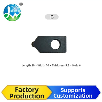 Capă de tăiere a tubului din sticlă pentru țevi curbate din cuarț/borosilicat, cu gaură, grosime de tăiere 8-12
