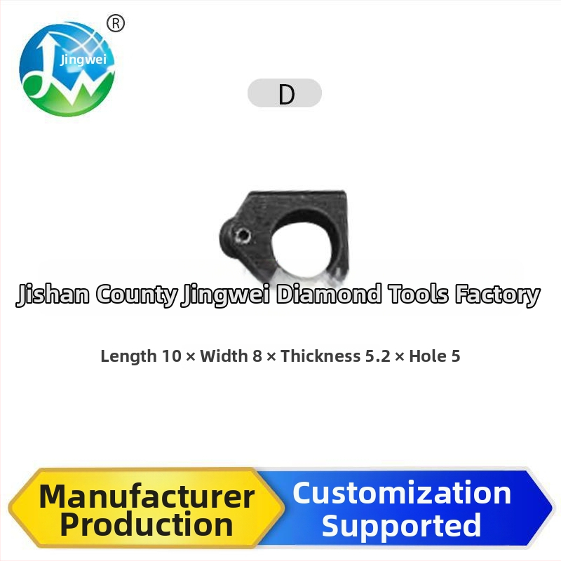 Capă de tăiere a tubului din sticlă pentru țevi curbate din cuarț/borosilicat, cu gaură, grosime de tăiere 8-12