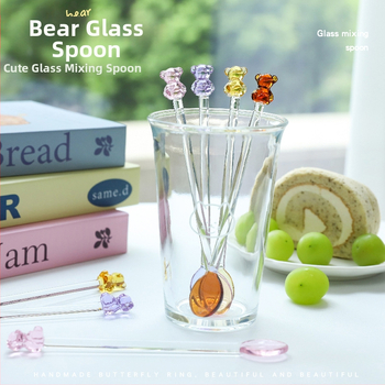 Žlica Longxin - japanski stil, motiv ljiljana doline, logotip ispisan.