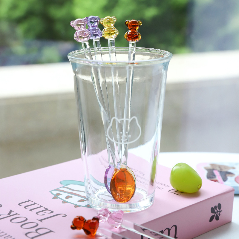 Žlica Longxin - japanski stil, motiv ljiljana doline, logotip ispisan.