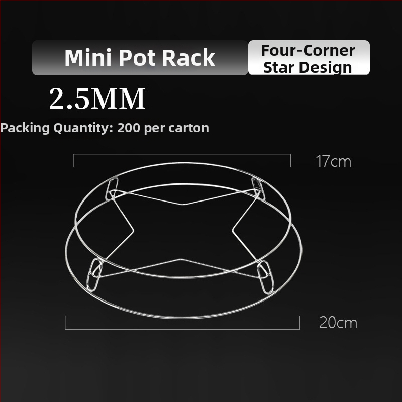 Kaiwang рафт за кухня от неръждаема стомана за гювечи и пароварки, двойно ниво, топлоизолационна подложка, мултифункционален