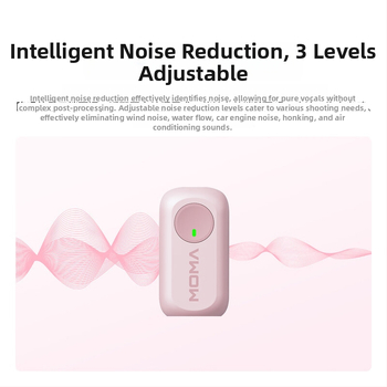 Клип-микрофон за жив стрийминг - Mengma LARK A1, омнидирекционен, 20 Hz–20 kHz, SNR ≥60 dB, вградена батерия 50–100 mAh, 3–6 ч живот на батерията