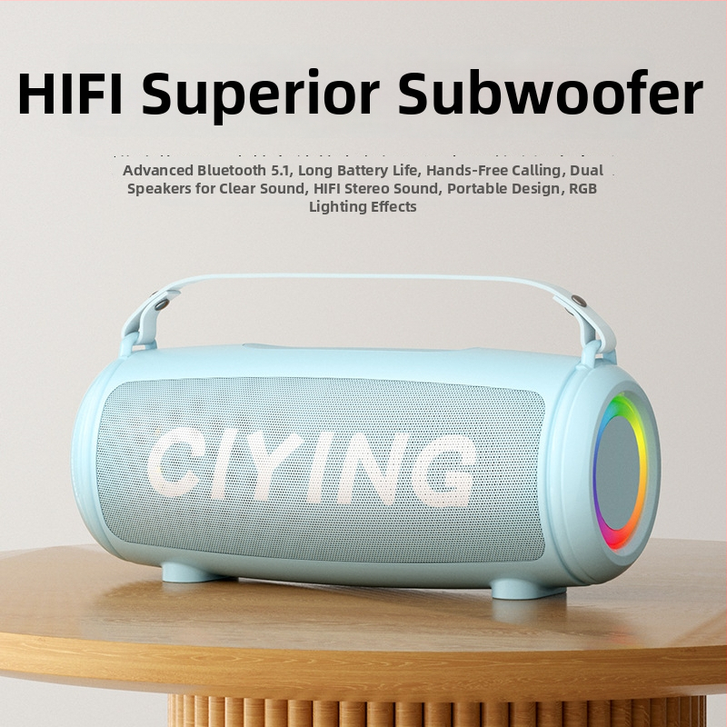 Bezdrôtový karaoke mikrofón s integrovaným mini reproduktorom — Bluetooth 5.0, 2 reproduktory, 10W, rozsah 100 Hz-20 kHz, pomer signálu k šumu ≥85 dB