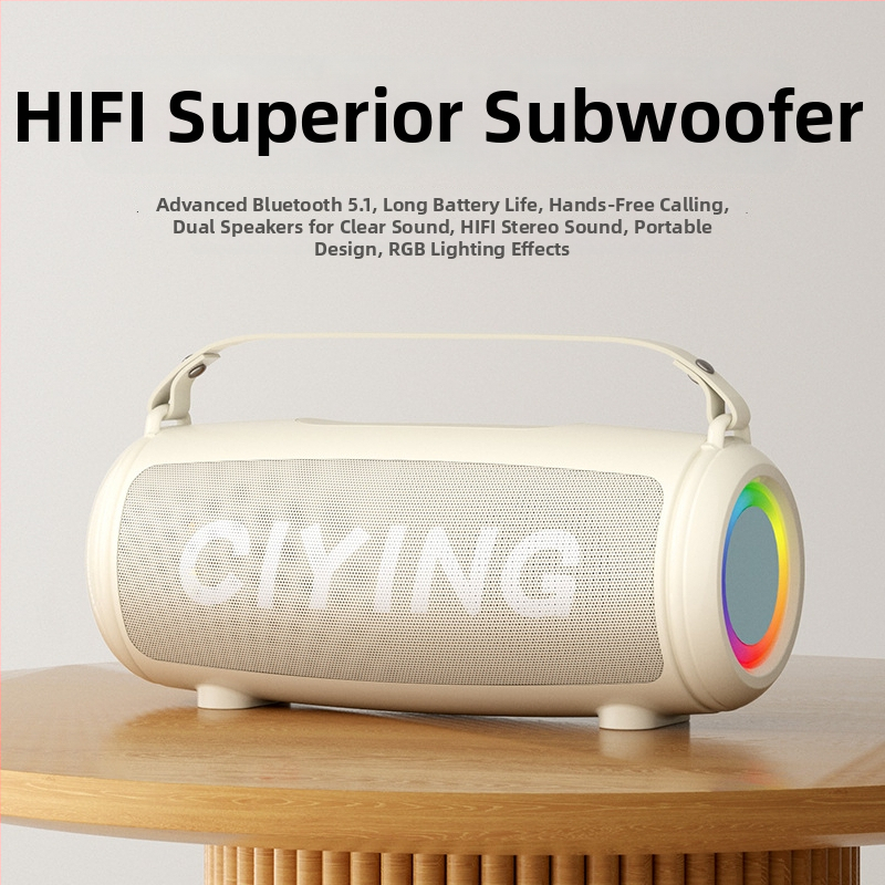 Bezdrôtový karaoke mikrofón s integrovaným mini reproduktorom — Bluetooth 5.0, 2 reproduktory, 10W, rozsah 100 Hz-20 kHz, pomer signálu k šumu ≥85 dB