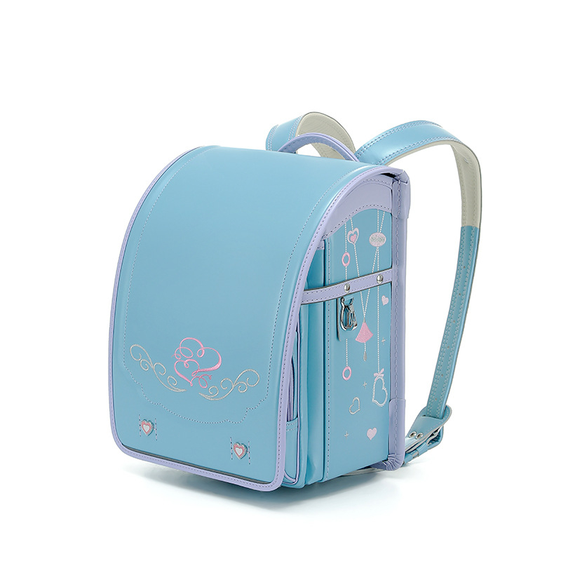 Rucsac școlar unisex pentru clasa întâi cu protecție a coloanei și reducere a încărcării, PU material, impermeabil, respirabil, rezistent la uzură, anti-furt