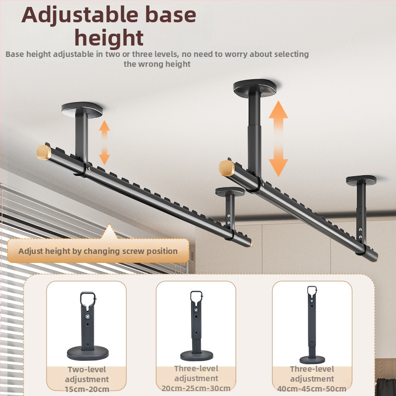 Fém ruhaszárító rúd – hálószoba számára, bevezetés 2024, East tai, modern minimalista stílus