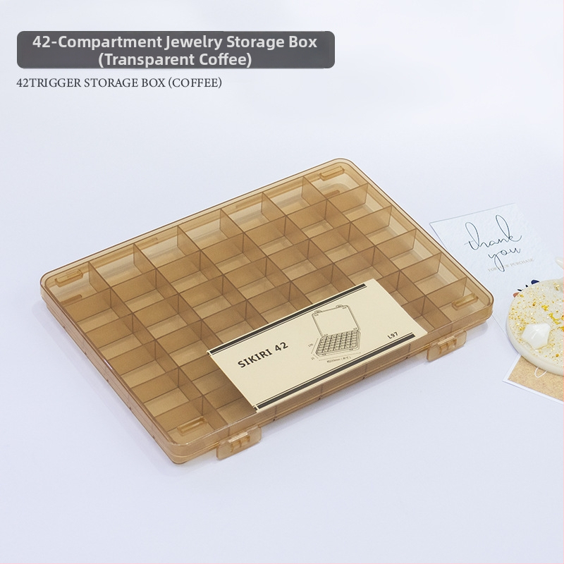 GNDG Box na nechty pre šperky, plastový, OEM, čistá hmotnosť 1026 g