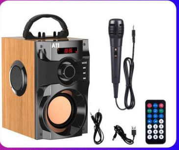 Difuzor Bluetooth portabil cu baterie încorporată 2000-4000 mAh | Bluetooth 4.2 | Răspuns în frecvență 40 Hz-20 kHz | SNR >= 75 dB | Rază de acțiune până la 10 m