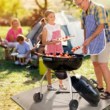 Vatrootporna BBQ podloga – visokotemperaturna izolacija, vlakna od stakla