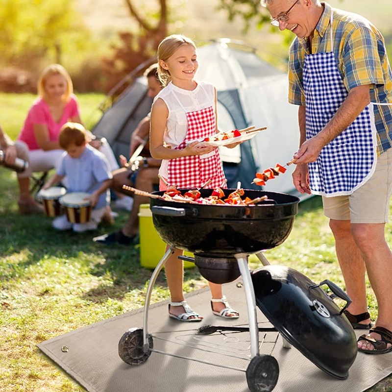 Vatrootporna BBQ podloga – visokotemperaturna izolacija, vlakna od stakla