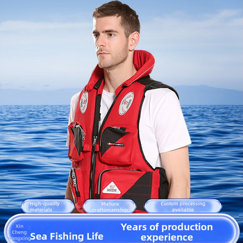 Unisex ribolovni prsluk s višestrukim džepovima za morski ribolov, brzo se suši, vodootporan, prozračan, otporan na vjetar