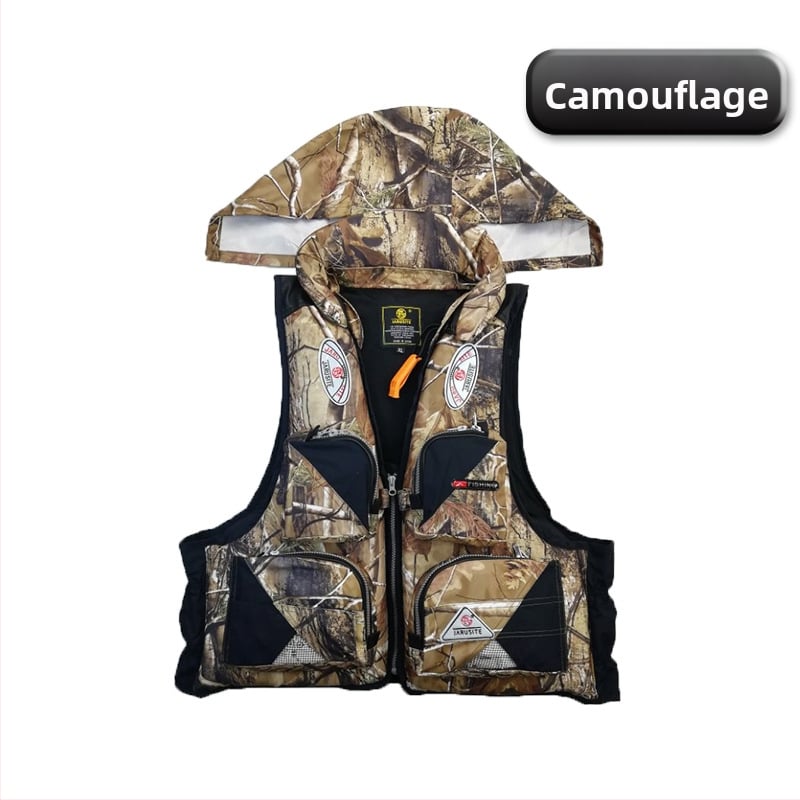 Unisex ribolovni prsluk s višestrukim džepovima za morski ribolov, brzo se suši, vodootporan, prozračan, otporan na vjetar