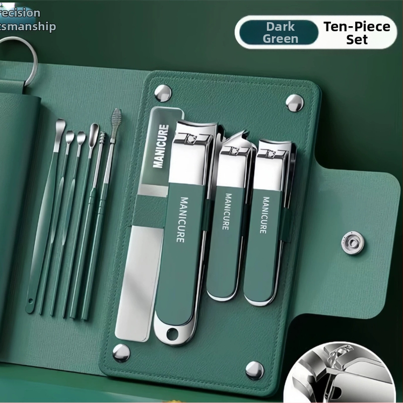 Φορητό σετ εργαλείων μανικιούρ από χάλυβα άνθρακα, 300 τεμάχια, καθαρή μάζα 150,1 g