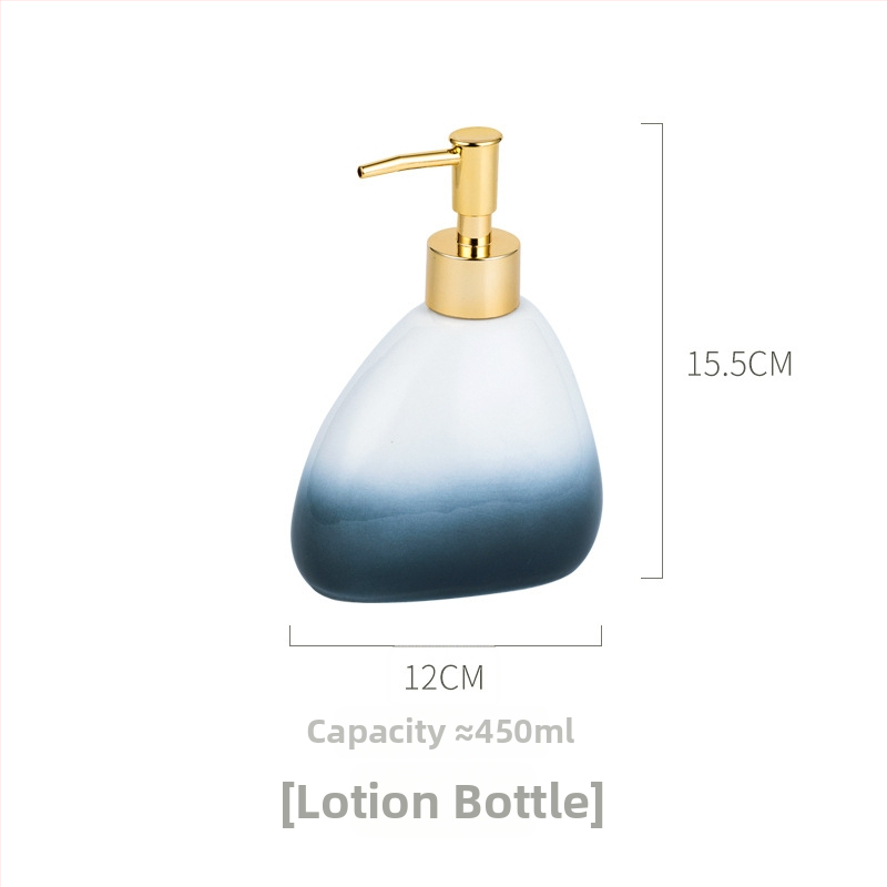 Qianhuiju keramická päťdielna súprava do kúpeľne od značky Qianhuiju