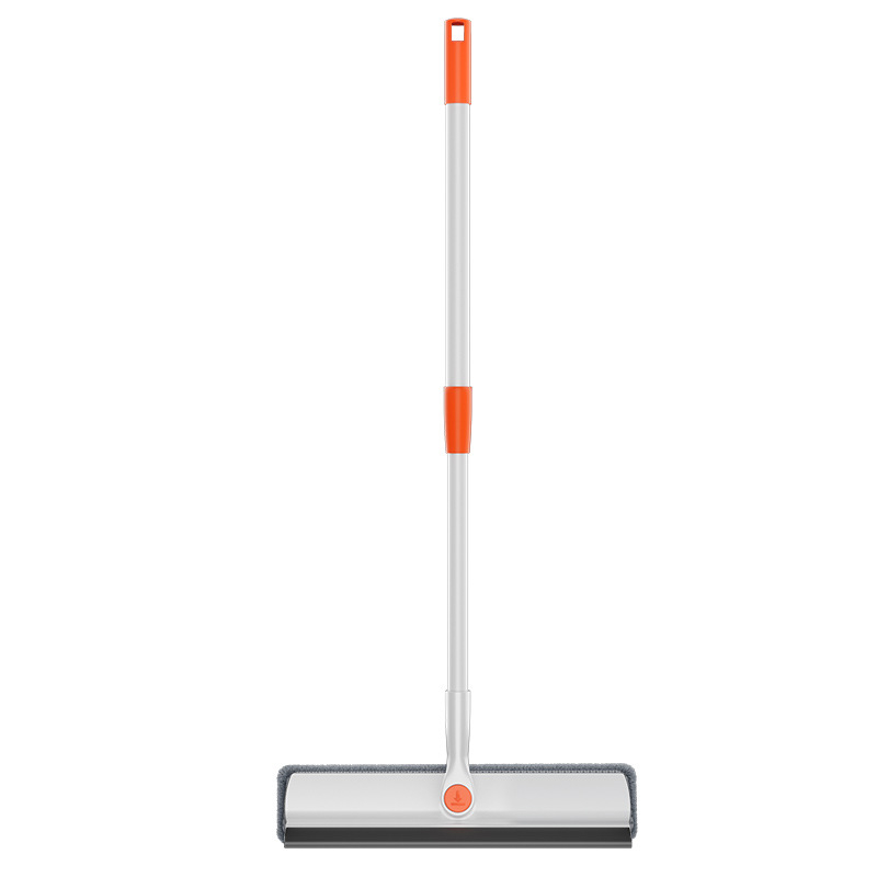 Разтегателен двустранен инструмент за почистване на прозорци за външни високи сгради, пластмасов корпус, домашна употреба.