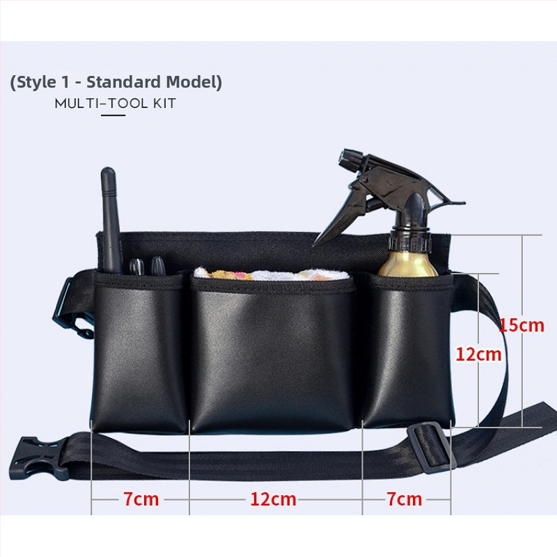 Sportska torbica za pojas — Višenamjenska kožna torba za pojas s prostorom za mobitel i radio; za muškarce; proljeće 2024; ledeni sportovi