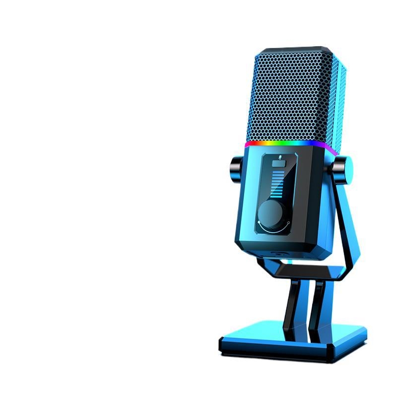 Microfon de gaming pentru desktop, cu captare cardioid dinamică, cablat, SNR ≥70 dB, pentru streaming și cursuri online