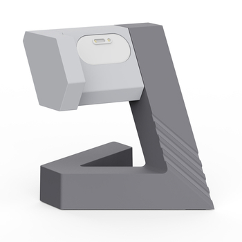 Little Genius telefonos óra töltőállvány Z10/Z9/Z8 – Geometriai tartó D5 sorozat, méretek 25×12×6, tömeg 170 g