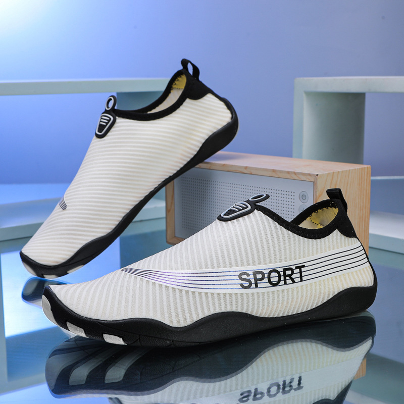 Παπούτσια για πεζοπορία σε ποτάμια, επάνω μέρος από δίχτυ, EVA μεσαία σόλα, εξωτερική σόλα από φυσικό καουτσούκ, χαμηλό ύψος