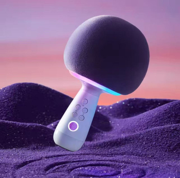 Microfon karaoke mobil G2 cu card audio încorporat, microfon cu direcție supercardioid, Bluetooth 5.0, autonomie baterie 6-8 ore