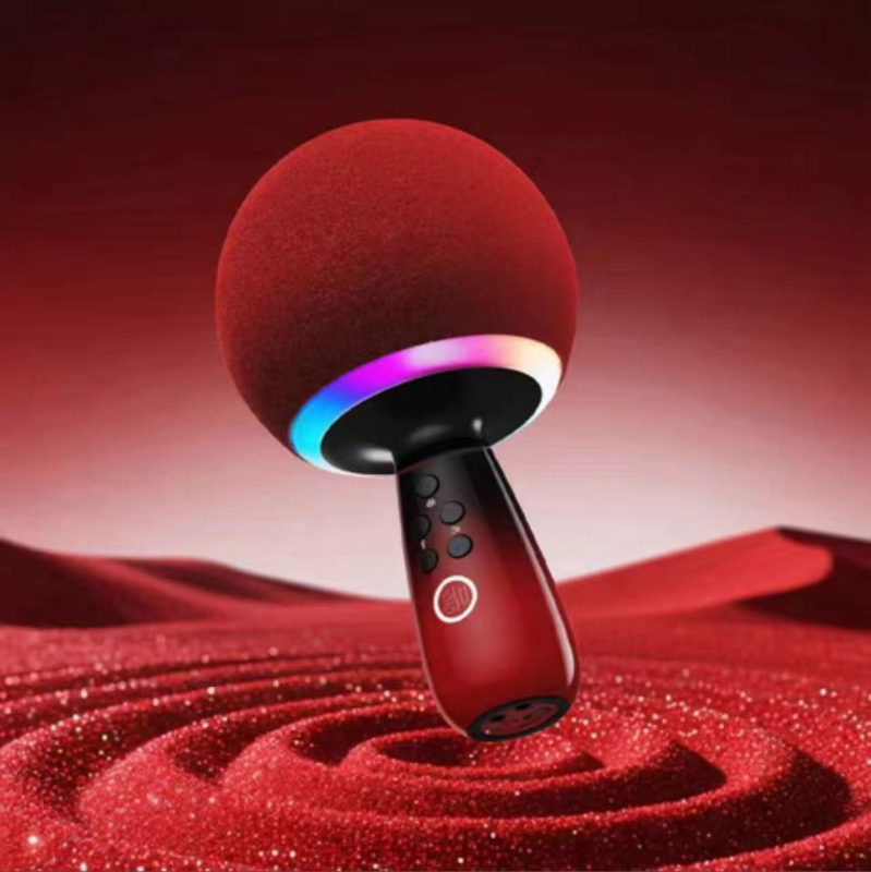 Microfon karaoke mobil G2 cu card audio încorporat, microfon cu direcție supercardioid, Bluetooth 5.0, autonomie baterie 6-8 ore