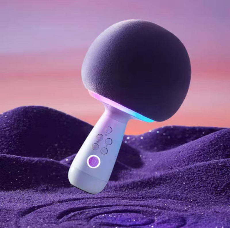 Microfon karaoke mobil G2 cu card audio încorporat, microfon cu direcție supercardioid, Bluetooth 5.0, autonomie baterie 6-8 ore