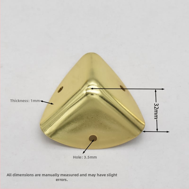 Προστατευτικό γωνίας από λαμαρίνα σιδήρου, ανθεκτικό στη φθορά, αξεσουάρ αποσκευών, Shangyi, άνοιξη 2024