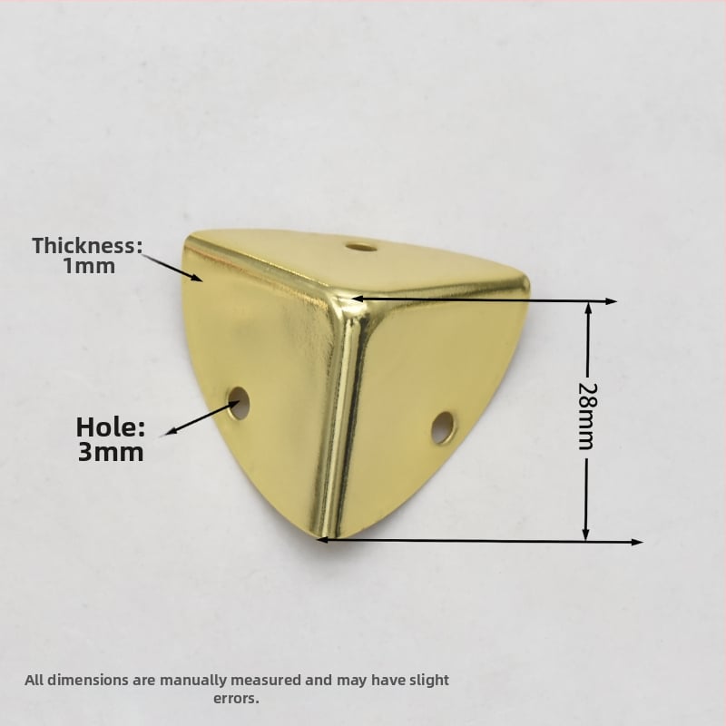 Προστατευτικό γωνίας από λαμαρίνα σιδήρου, ανθεκτικό στη φθορά, αξεσουάρ αποσκευών, Shangyi, άνοιξη 2024