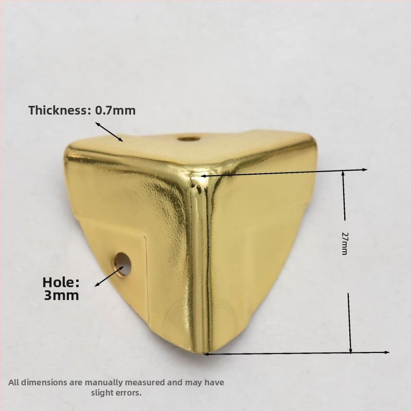 Προστατευτικό γωνίας από λαμαρίνα σιδήρου, ανθεκτικό στη φθορά, αξεσουάρ αποσκευών, Shangyi, άνοιξη 2024