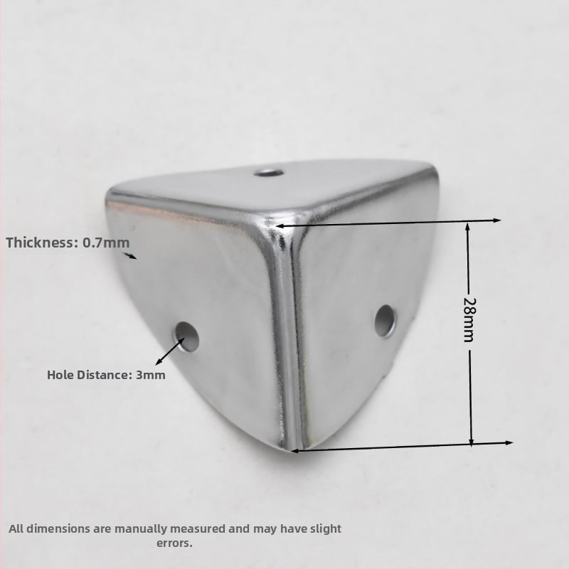 Προστατευτικό γωνίας από λαμαρίνα σιδήρου, ανθεκτικό στη φθορά, αξεσουάρ αποσκευών, Shangyi, άνοιξη 2024