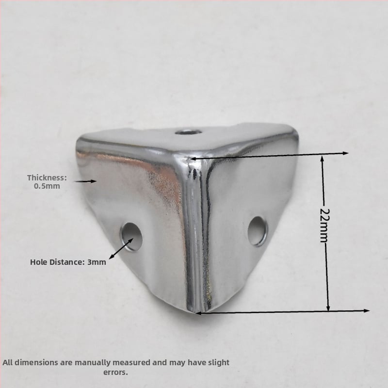 Προστατευτικό γωνίας από λαμαρίνα σιδήρου, ανθεκτικό στη φθορά, αξεσουάρ αποσκευών, Shangyi, άνοιξη 2024