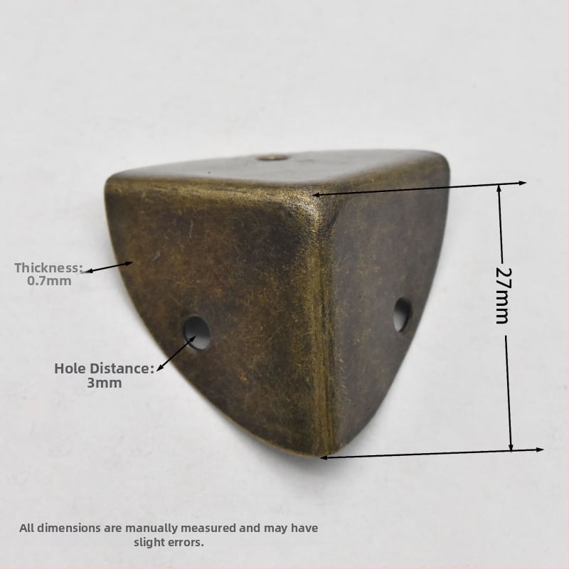 Προστατευτικό γωνίας από λαμαρίνα σιδήρου, ανθεκτικό στη φθορά, αξεσουάρ αποσκευών, Shangyi, άνοιξη 2024